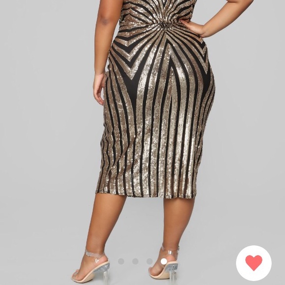 Brand New Rose Gold Dress - Picture 3 of 6